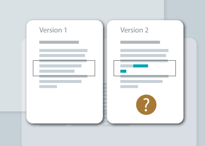 proCONTRACTS AI document comparison